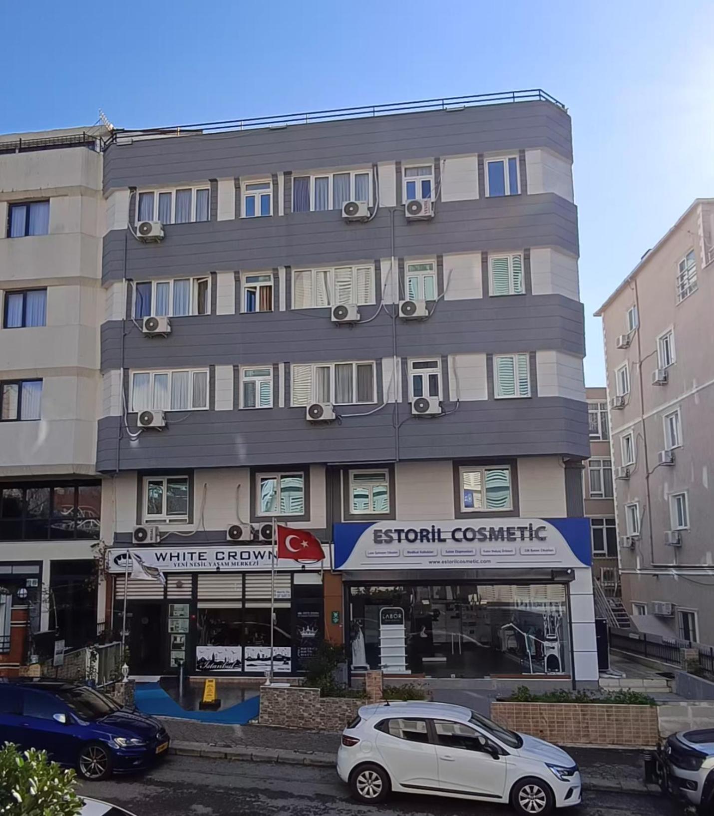 איסטמבול White Crown Apartman Ve Yasam Merkezi מראה חיצוני תמונה