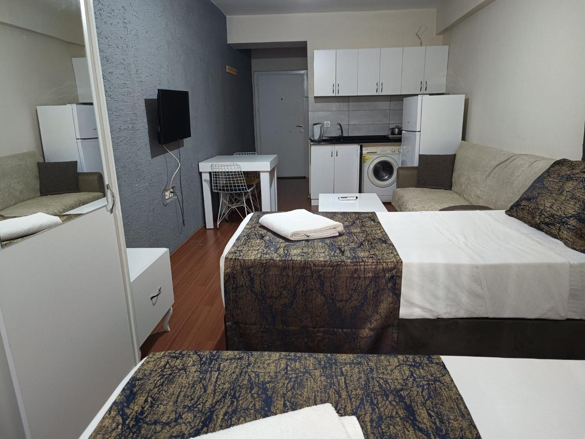 איסטמבול White Crown Apartman Ve Yasam Merkezi מראה חיצוני תמונה